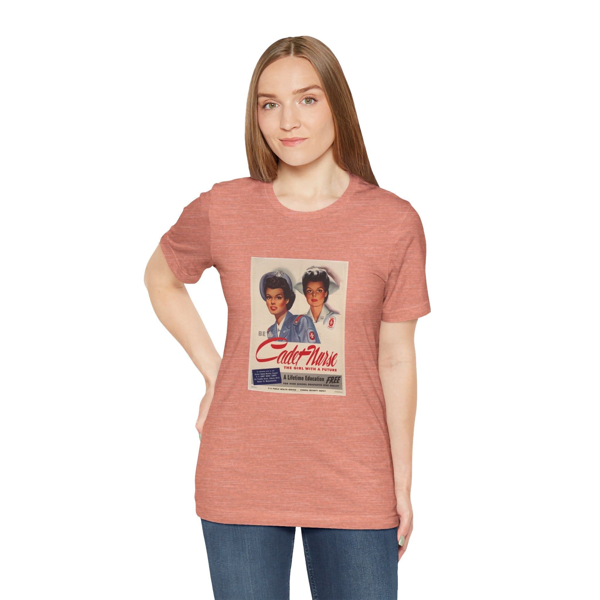 POP Culture Classics Girl With A Future Unisex Jersey Short Sleeve T-Shirt - POPvault