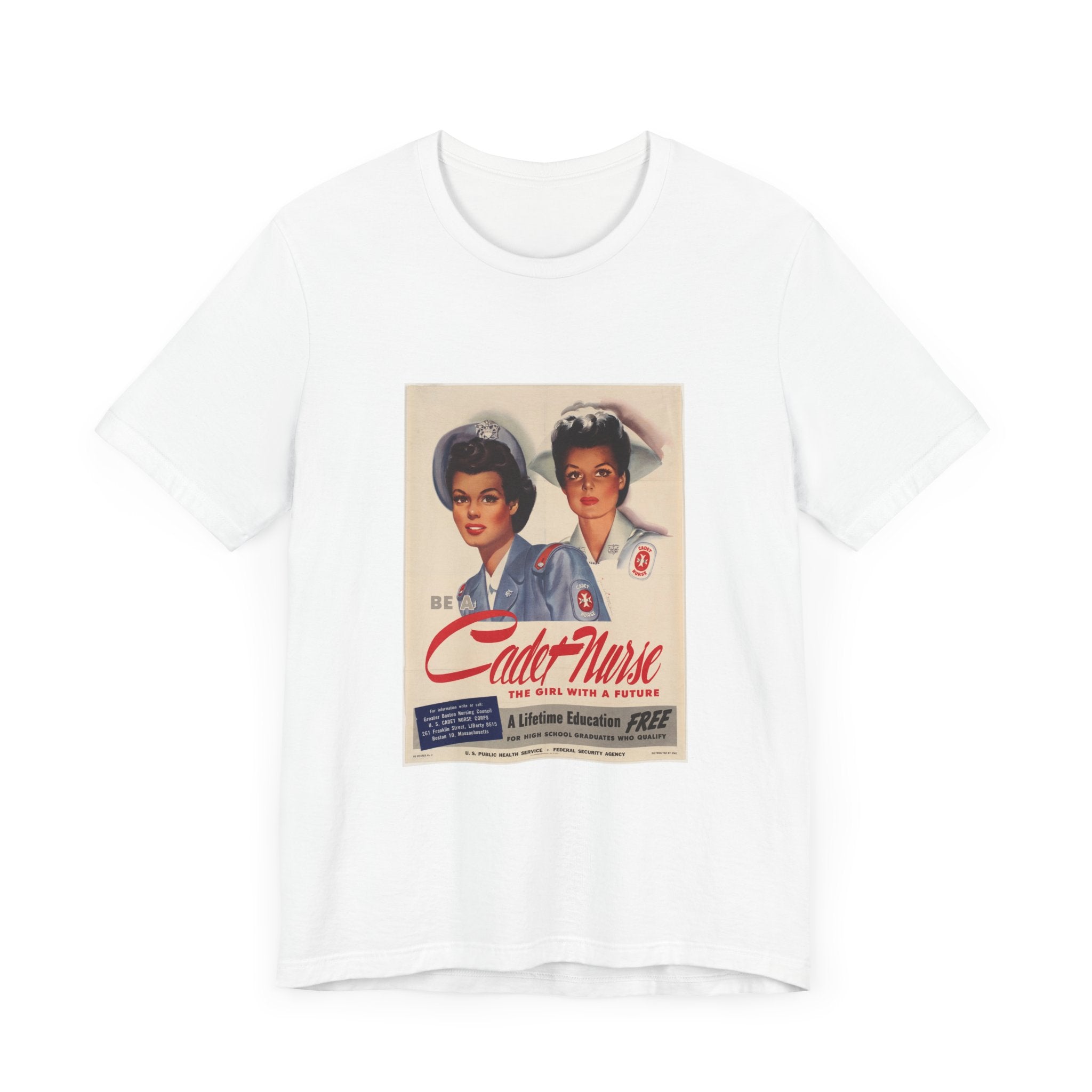 POP Culture Classics Girl With A Future Unisex Jersey Short Sleeve T-Shirt - POPvault