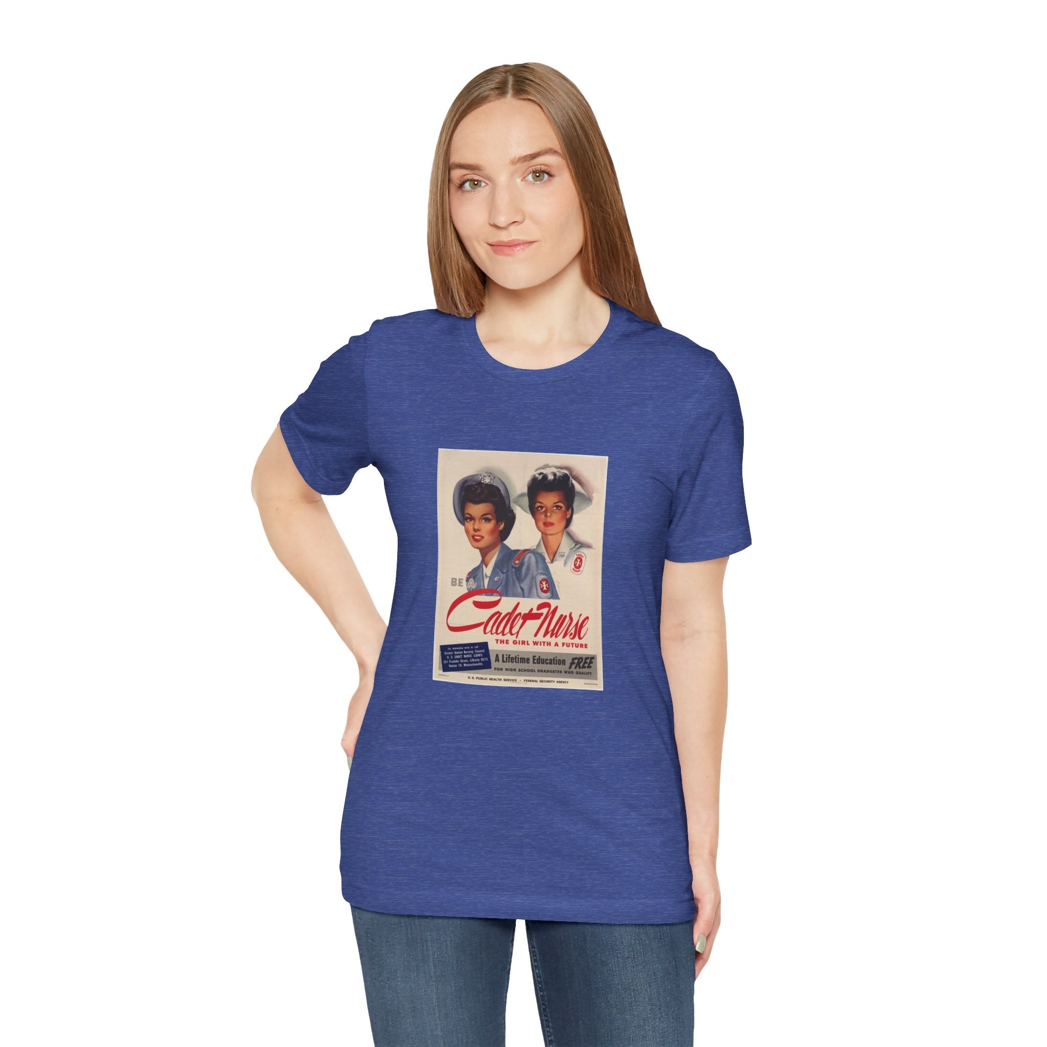 POP Culture Classics Girl With A Future Unisex Jersey Short Sleeve T-Shirt - POPvault