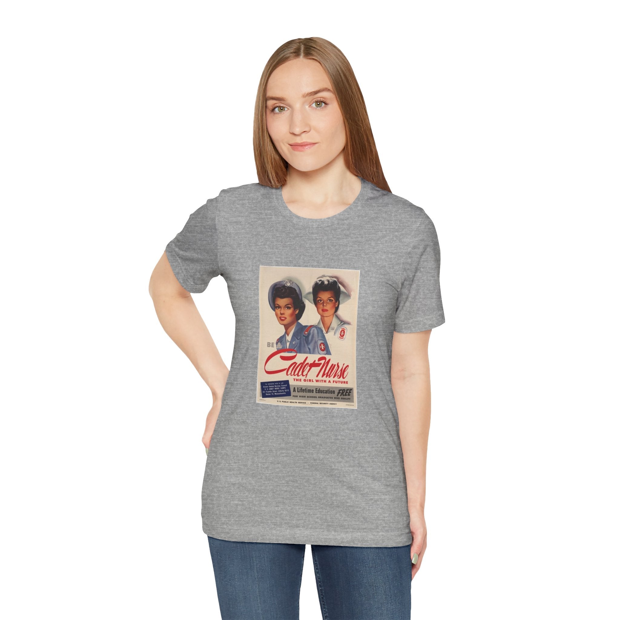 POP Culture Classics Girl With A Future Unisex Jersey Short Sleeve T-Shirt - POPvault