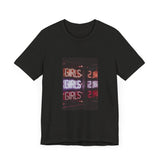 POP Culture Classics Girls Girls Girls Unisex Jersey Short Sleeve T-Shirt - POPvault