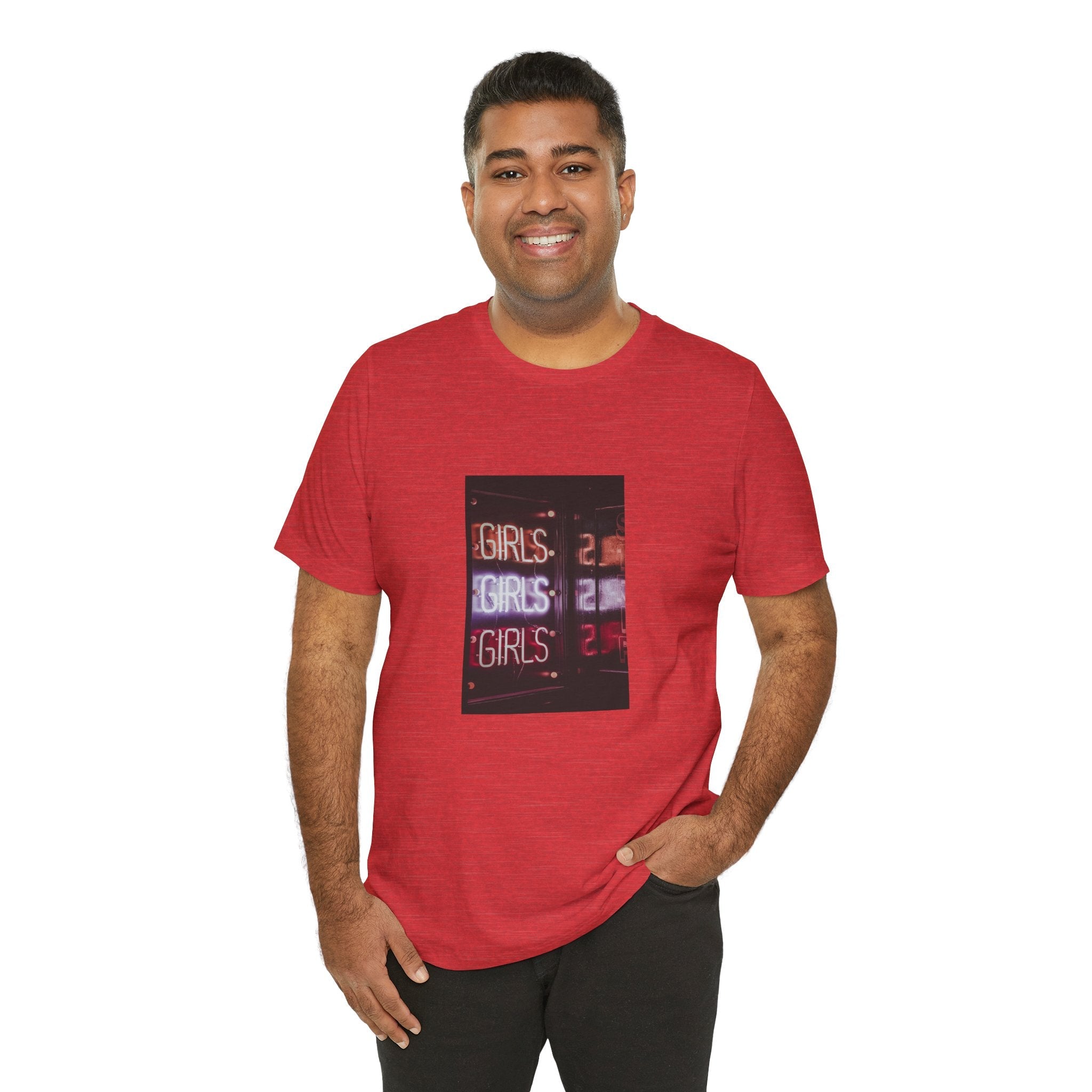 POP Culture Classics Girls Girls Girls Unisex Jersey Short Sleeve T-Shirt - POPvault
