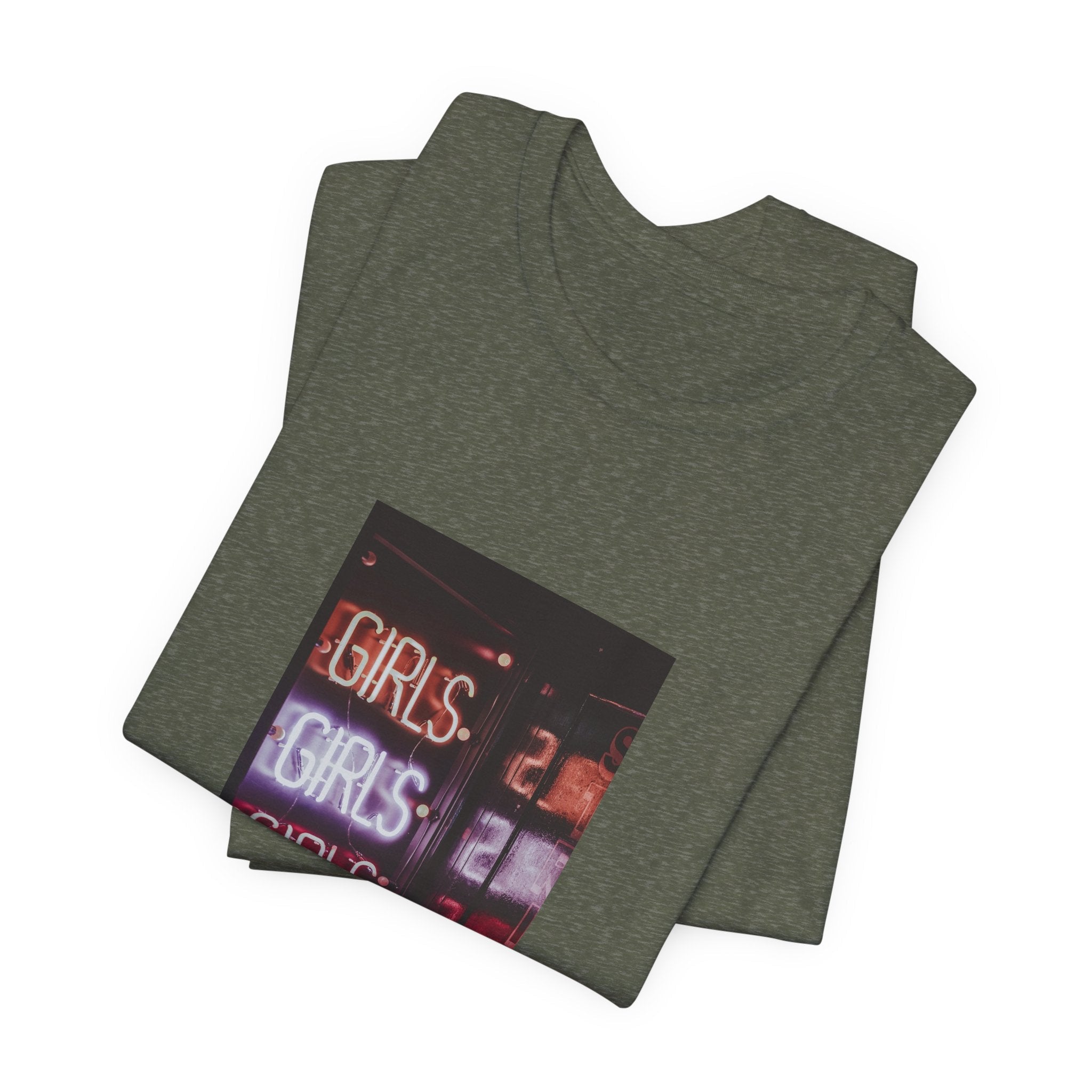 POP Culture Classics Girls Girls Girls Unisex Jersey Short Sleeve T-Shirt - POPvault