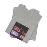 POP Culture Classics Girls Girls Girls Unisex Jersey Short Sleeve T-Shirt - POPvault