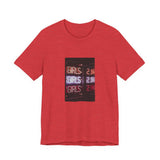 POP Culture Classics Girls Girls Girls Unisex Jersey Short Sleeve T-Shirt - POPvault