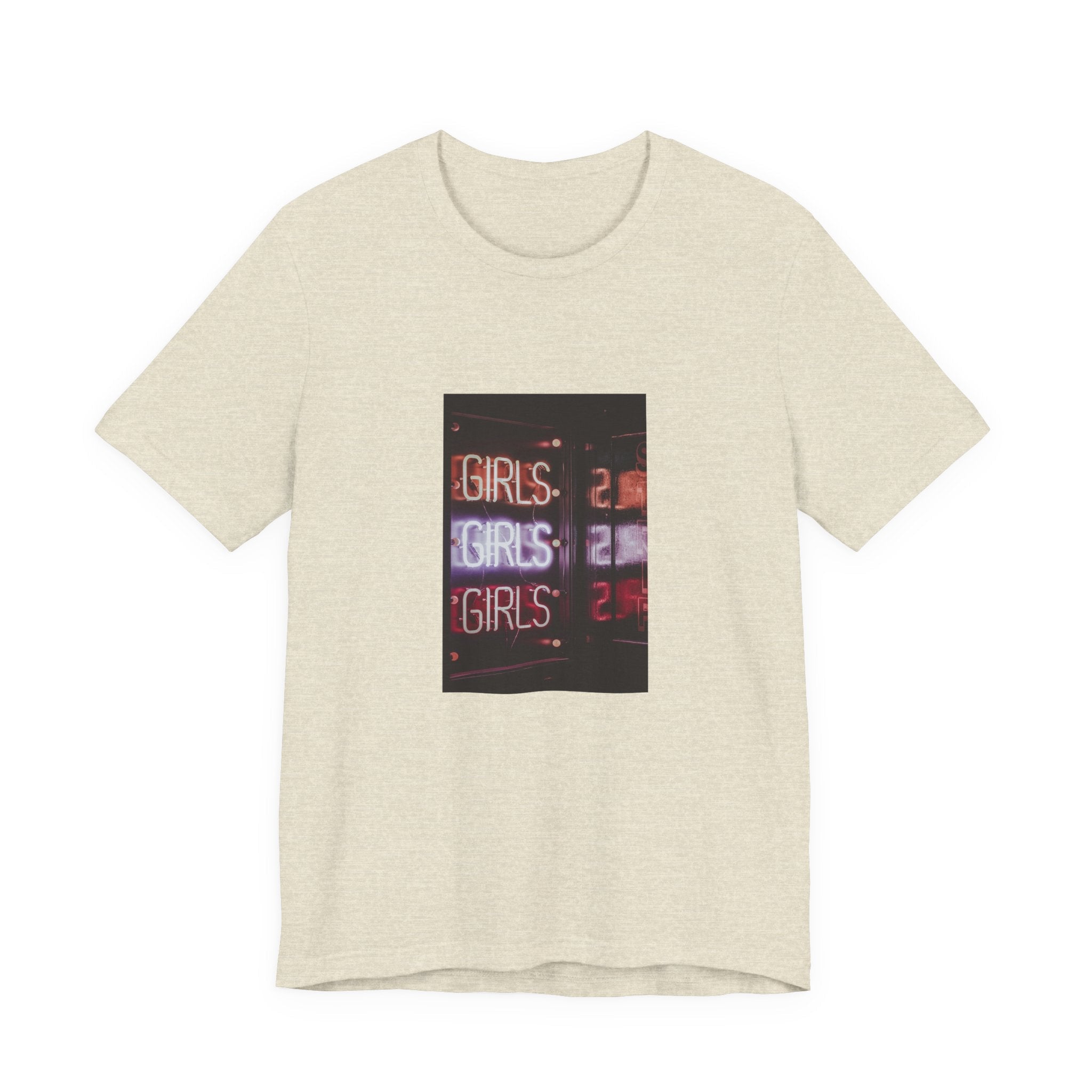 POP Culture Classics Girls Girls Girls Unisex Jersey Short Sleeve T-Shirt - POPvault