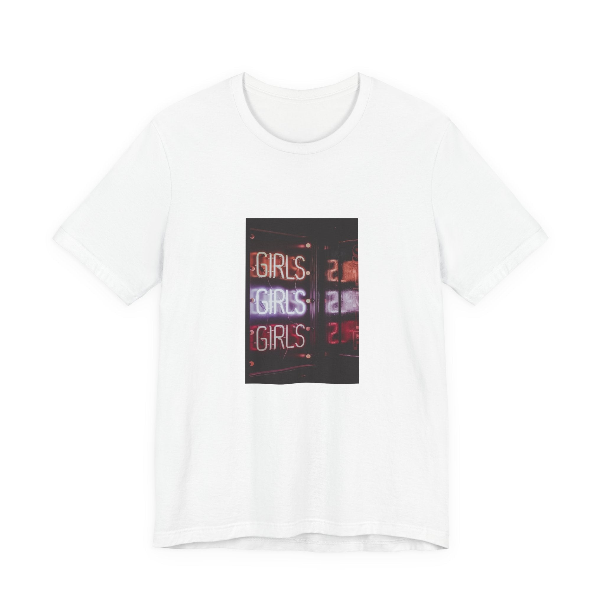 POP Culture Classics Girls Girls Girls Unisex Jersey Short Sleeve T-Shirt - POPvault