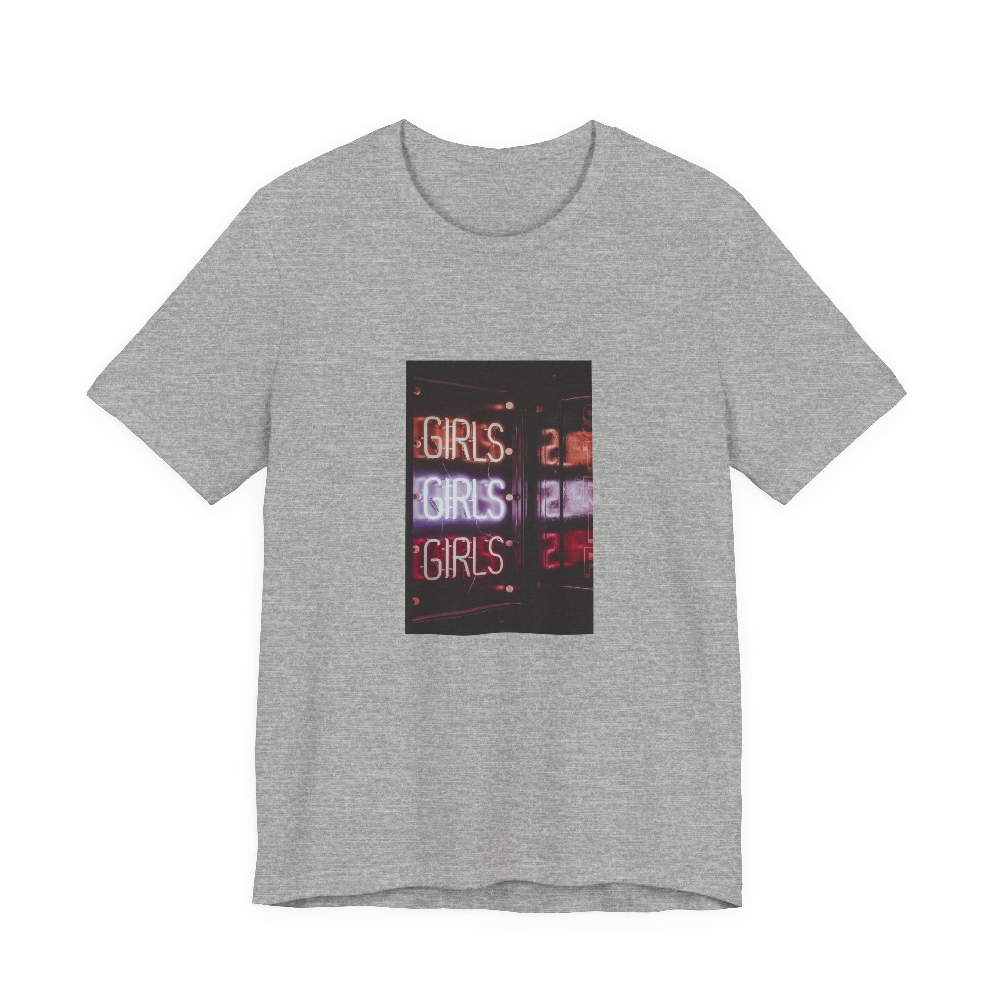 POP Culture Classics Girls Girls Girls Unisex Jersey Short Sleeve T-Shirt - POPvault