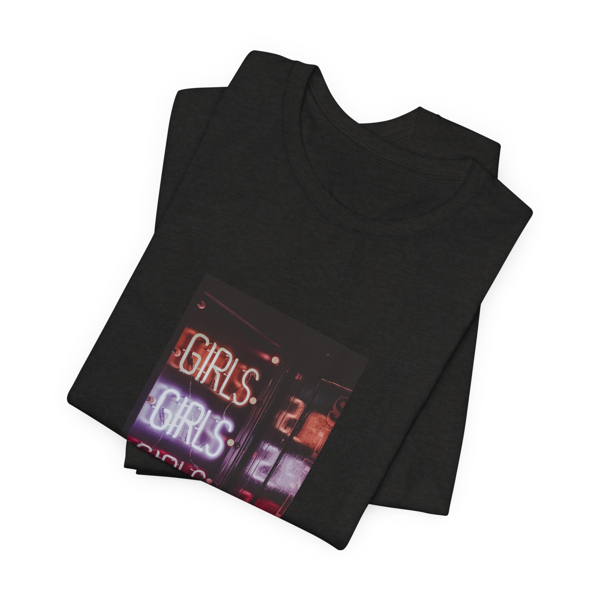 POP Culture Classics Girls Girls Girls Unisex Jersey Short Sleeve T-Shirt - POPvault
