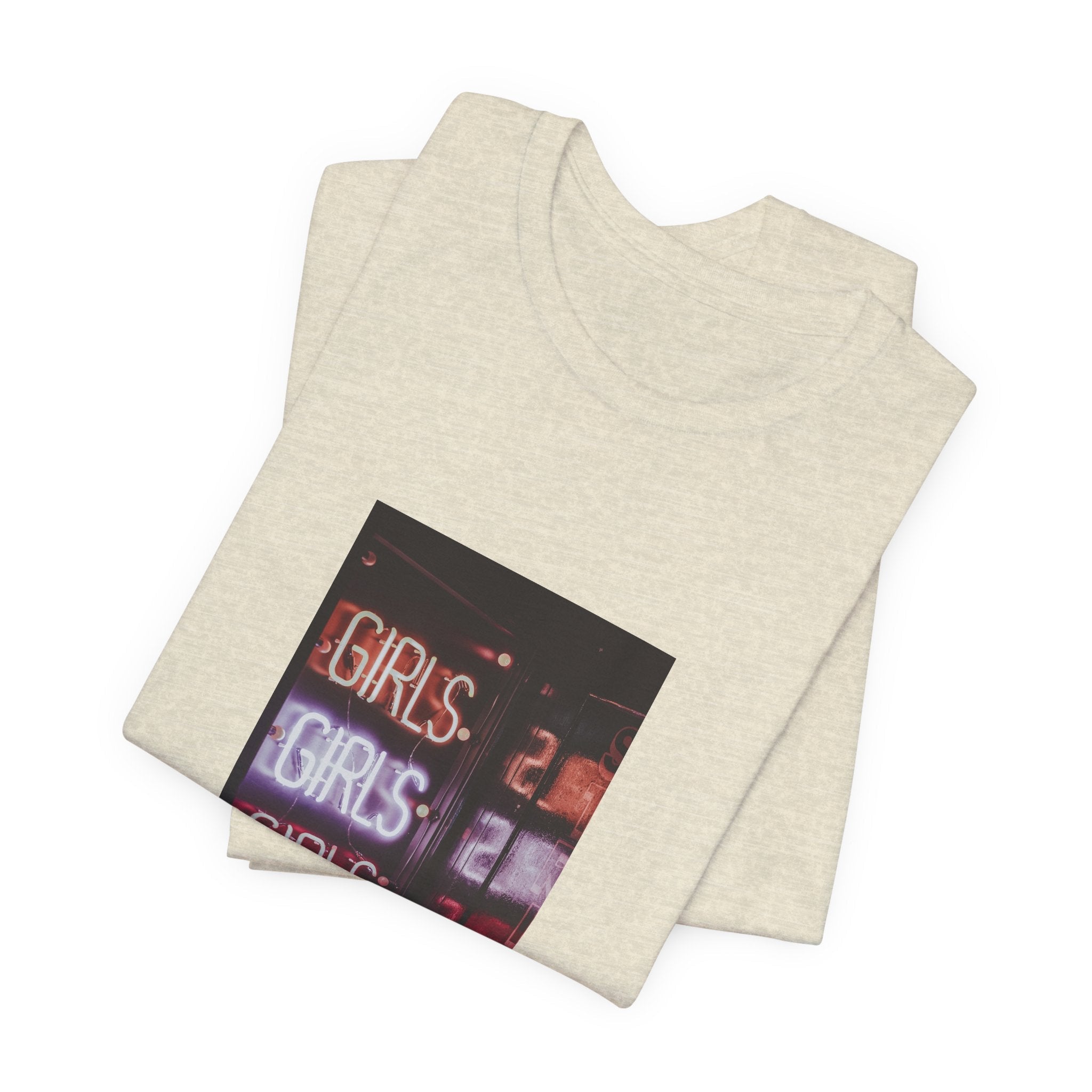 POP Culture Classics Girls Girls Girls Unisex Jersey Short Sleeve T-Shirt - POPvault