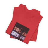 POP Culture Classics Girls Girls Girls Unisex Jersey Short Sleeve T-Shirt - POPvault