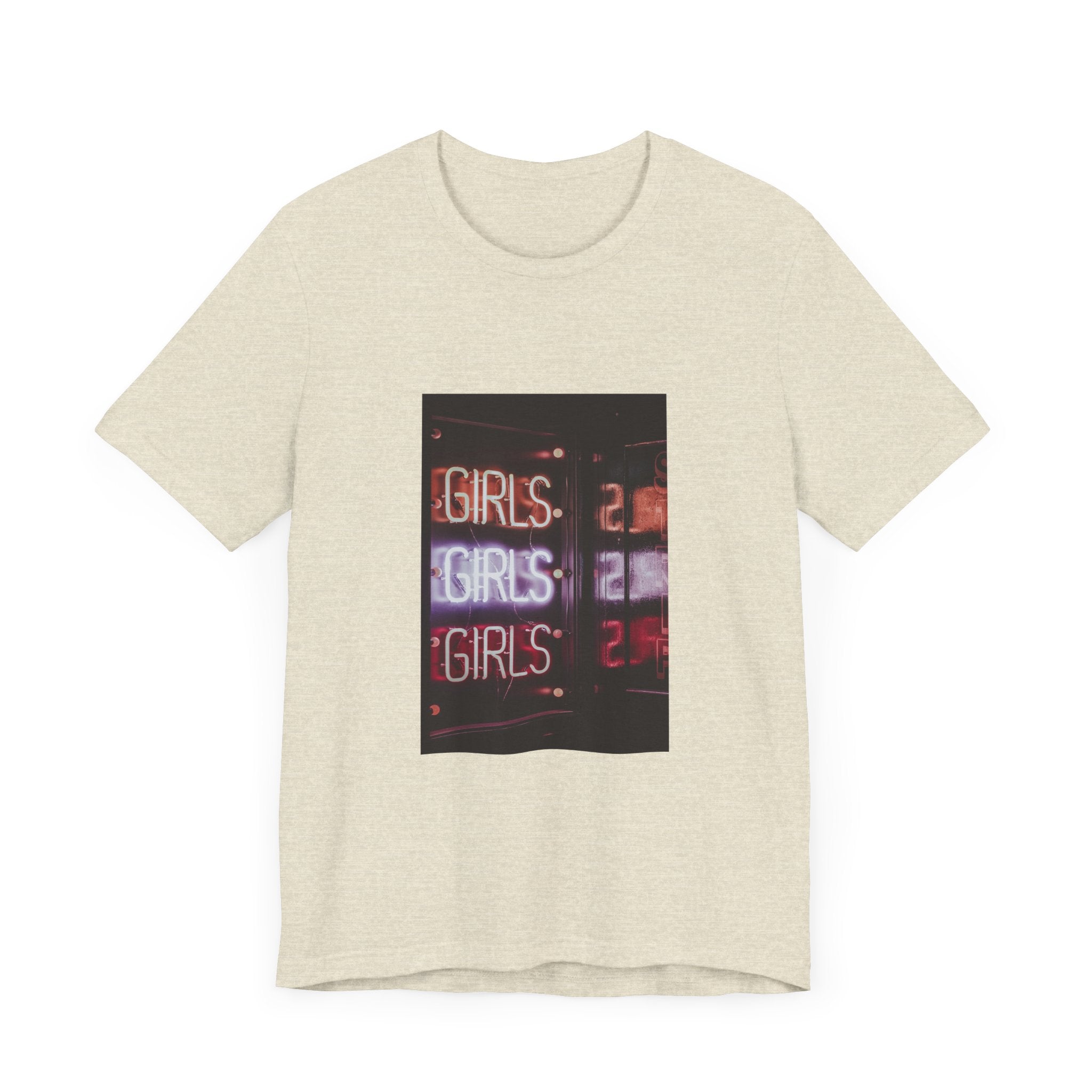 POP Culture Classics Girls Girls Girls Unisex Jersey Short Sleeve T-Shirt - POPvault
