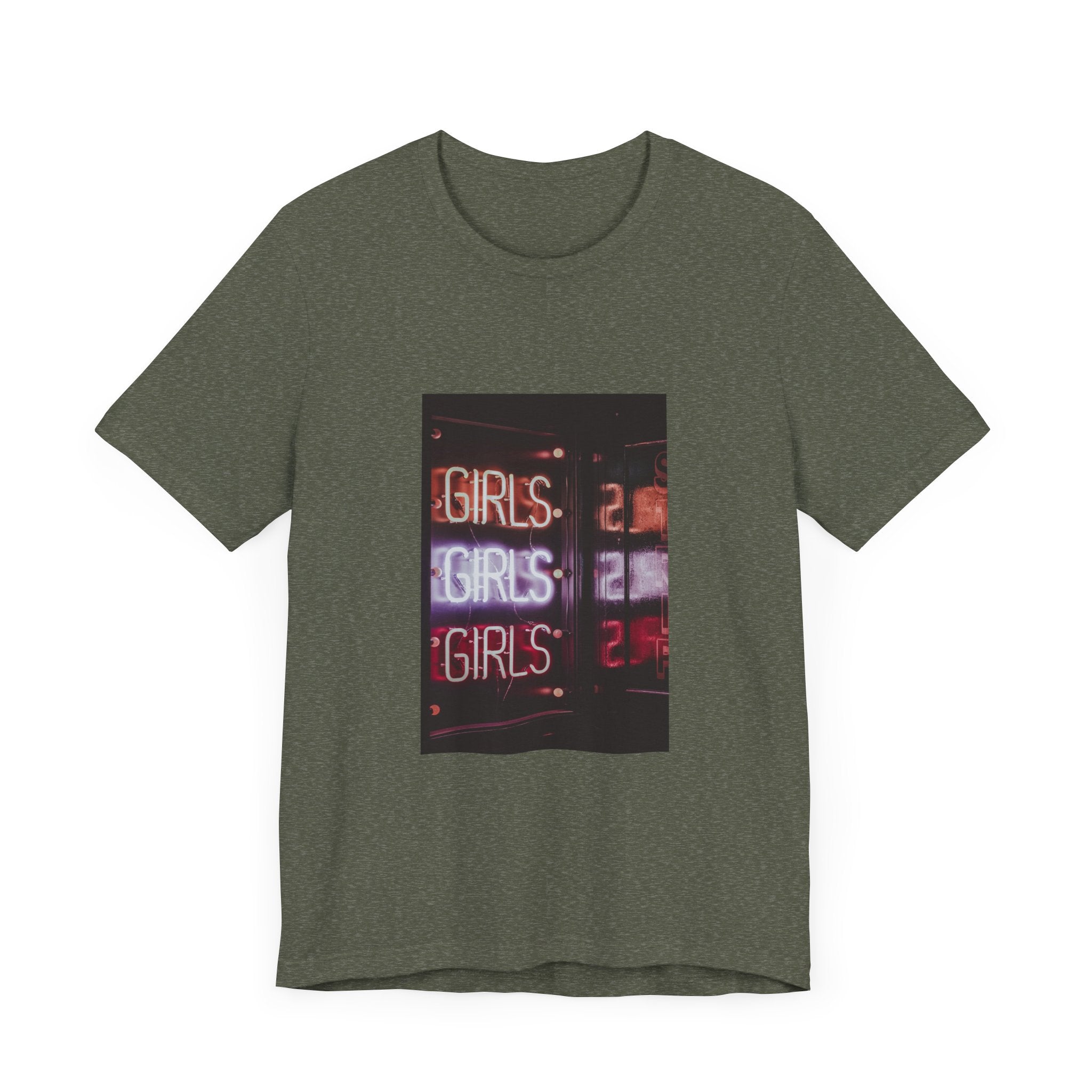 POP Culture Classics Girls Girls Girls Unisex Jersey Short Sleeve T-Shirt - POPvault