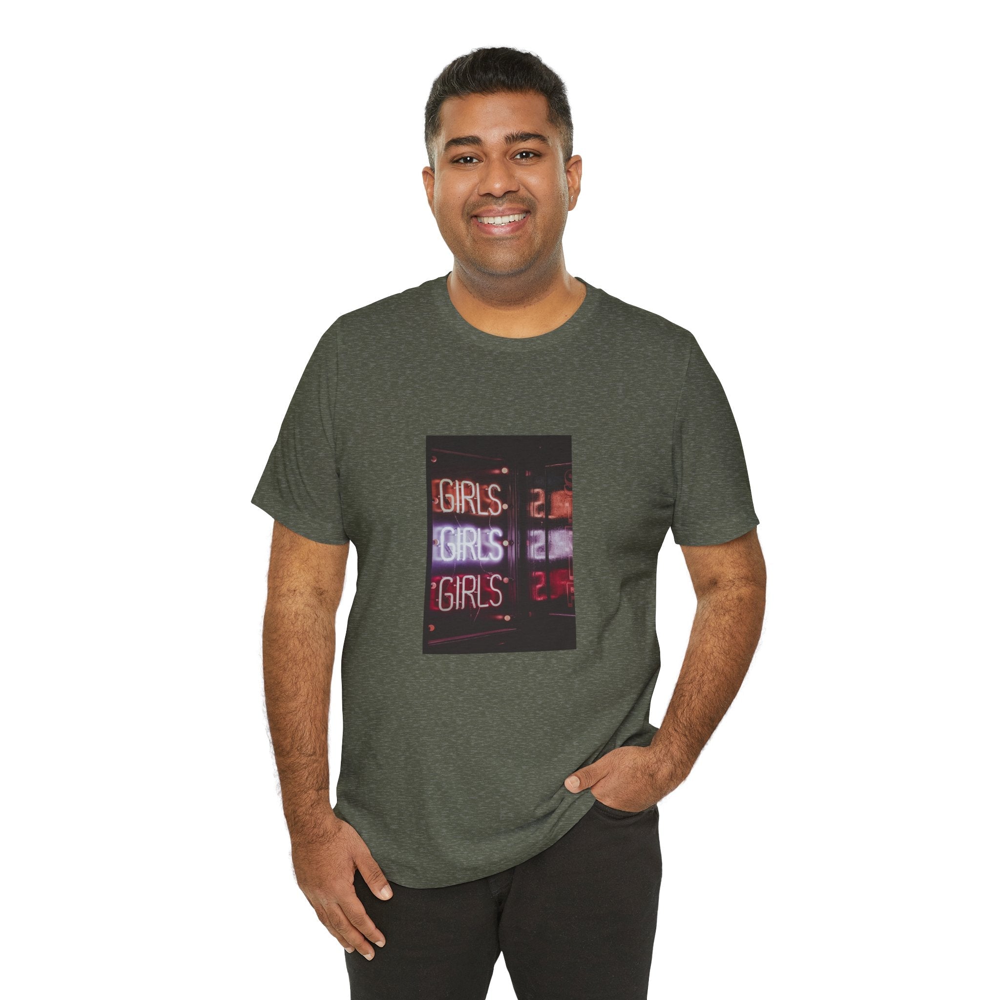 POP Culture Classics Girls Girls Girls Unisex Jersey Short Sleeve T-Shirt - POPvault