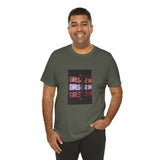 POP Culture Classics Girls Girls Girls Unisex Jersey Short Sleeve T-Shirt - POPvault