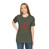 POP Culture Classics Golden Gate Bridge Unisex Jersey Short Sleeve T-Shirt - POPvault
