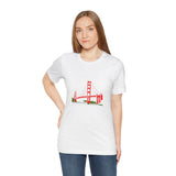 POP Culture Classics Golden Gate Bridge Unisex Jersey Short Sleeve T-Shirt - POPvault
