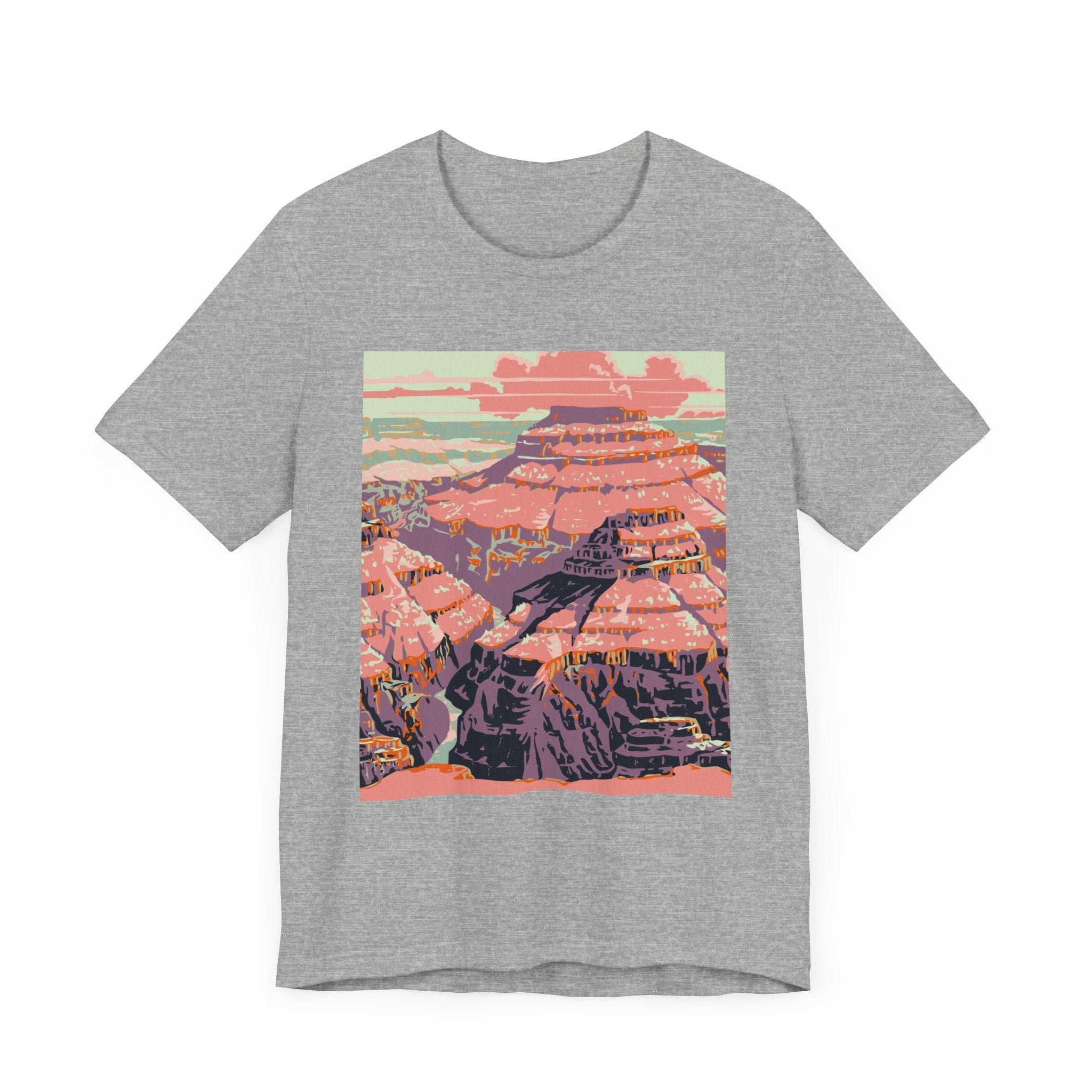 POP Culture Classics Grand Canyon Unisex Jersey Short Sleeve T-Shirt - POPvault
