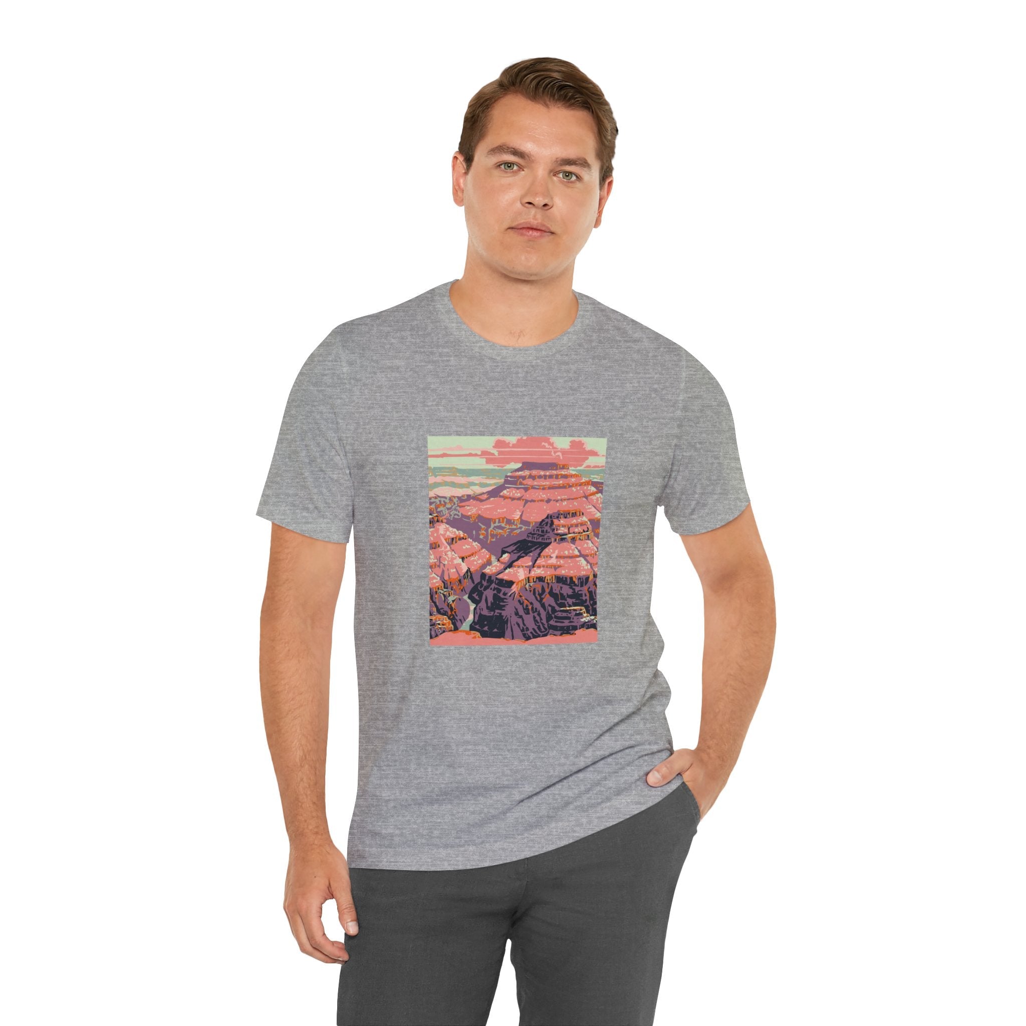 POP Culture Classics Grand Canyon Unisex Jersey Short Sleeve T-Shirt - POPvault