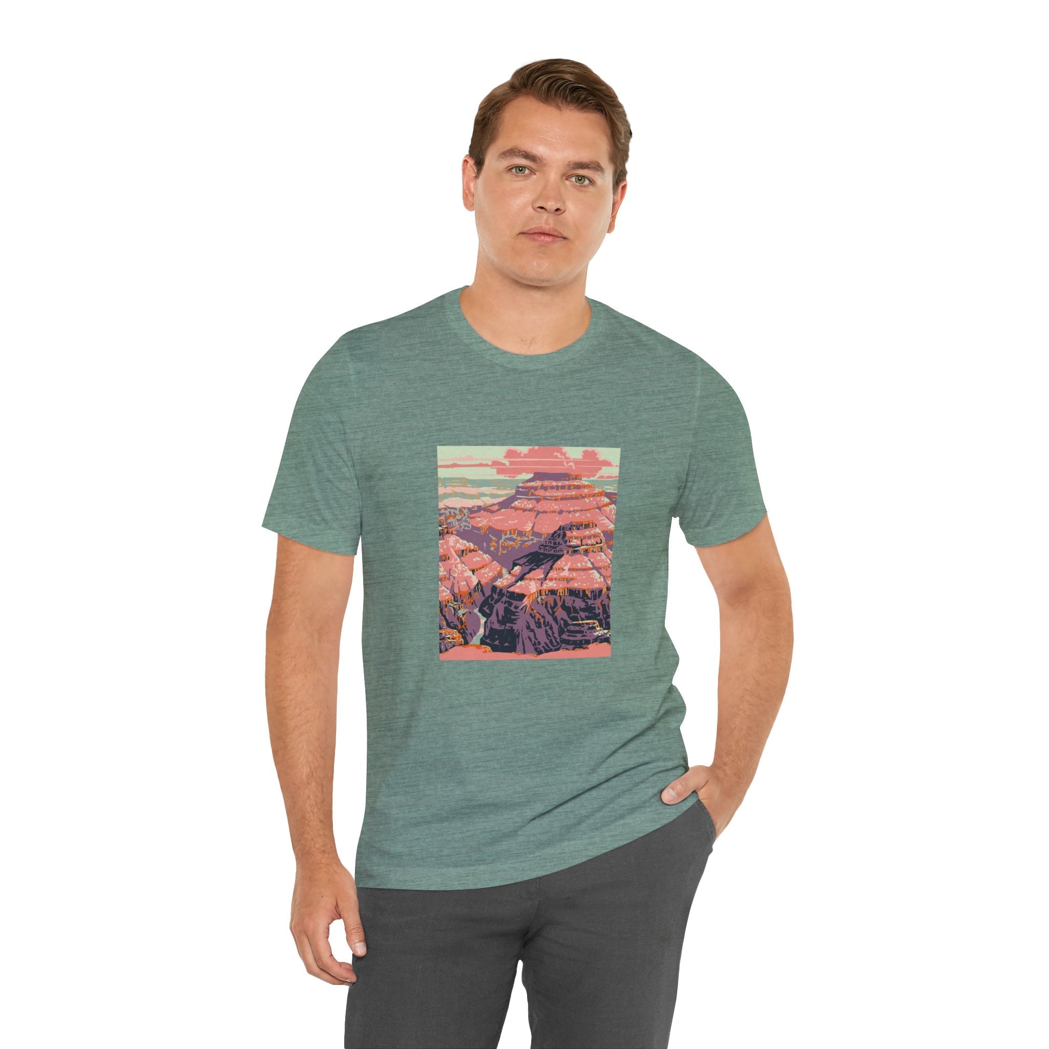 POP Culture Classics Grand Canyon Unisex Jersey Short Sleeve T-Shirt - POPvault