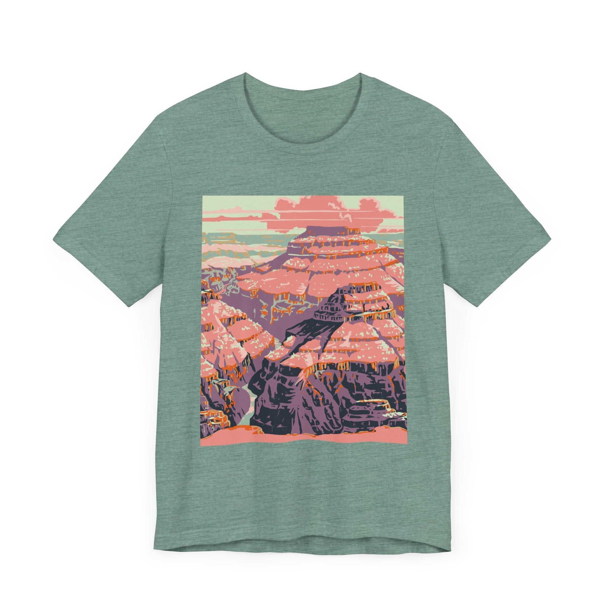 POP Culture Classics Grand Canyon Unisex Jersey Short Sleeve T-Shirt - POPvault