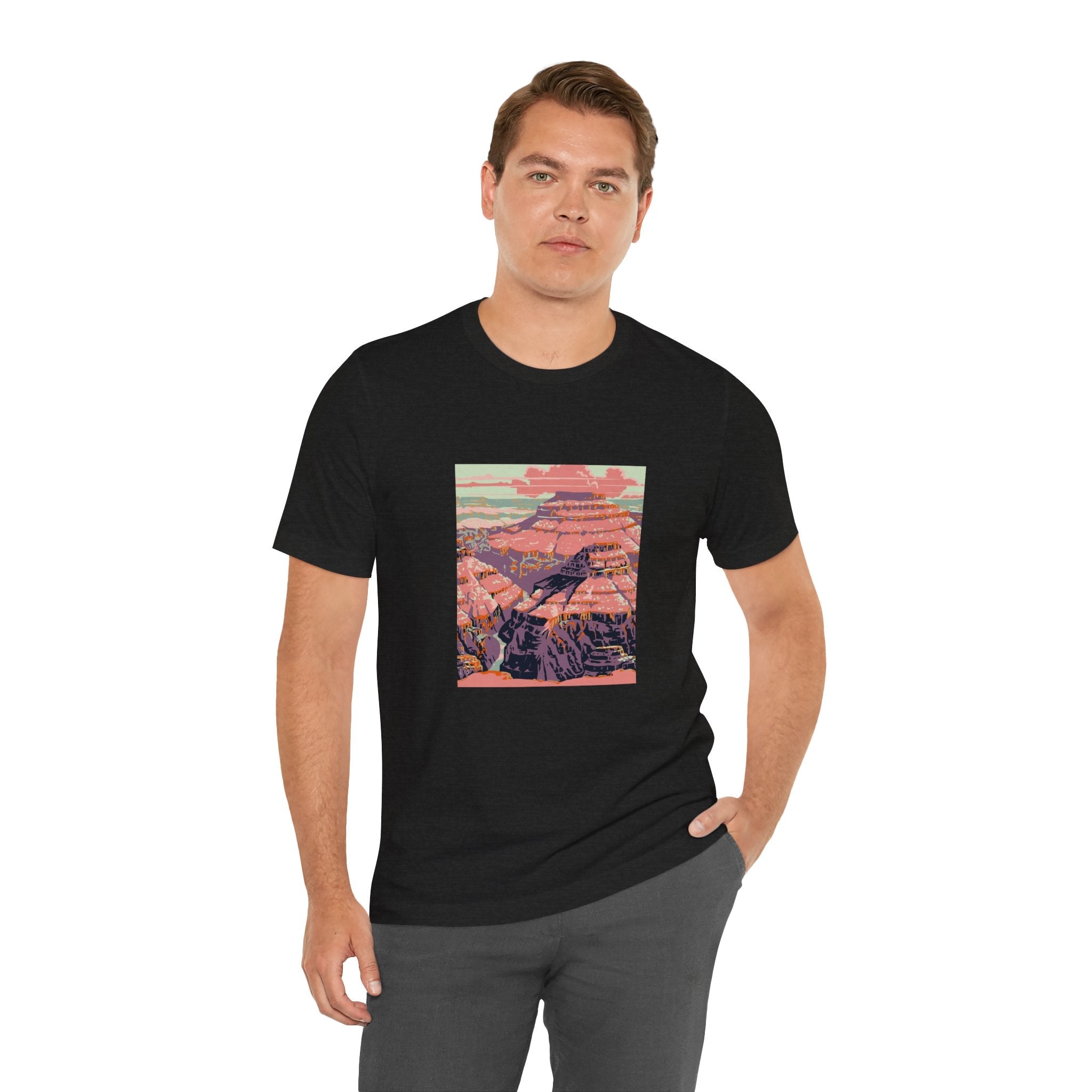 POP Culture Classics Grand Canyon Unisex Jersey Short Sleeve T-Shirt - POPvault
