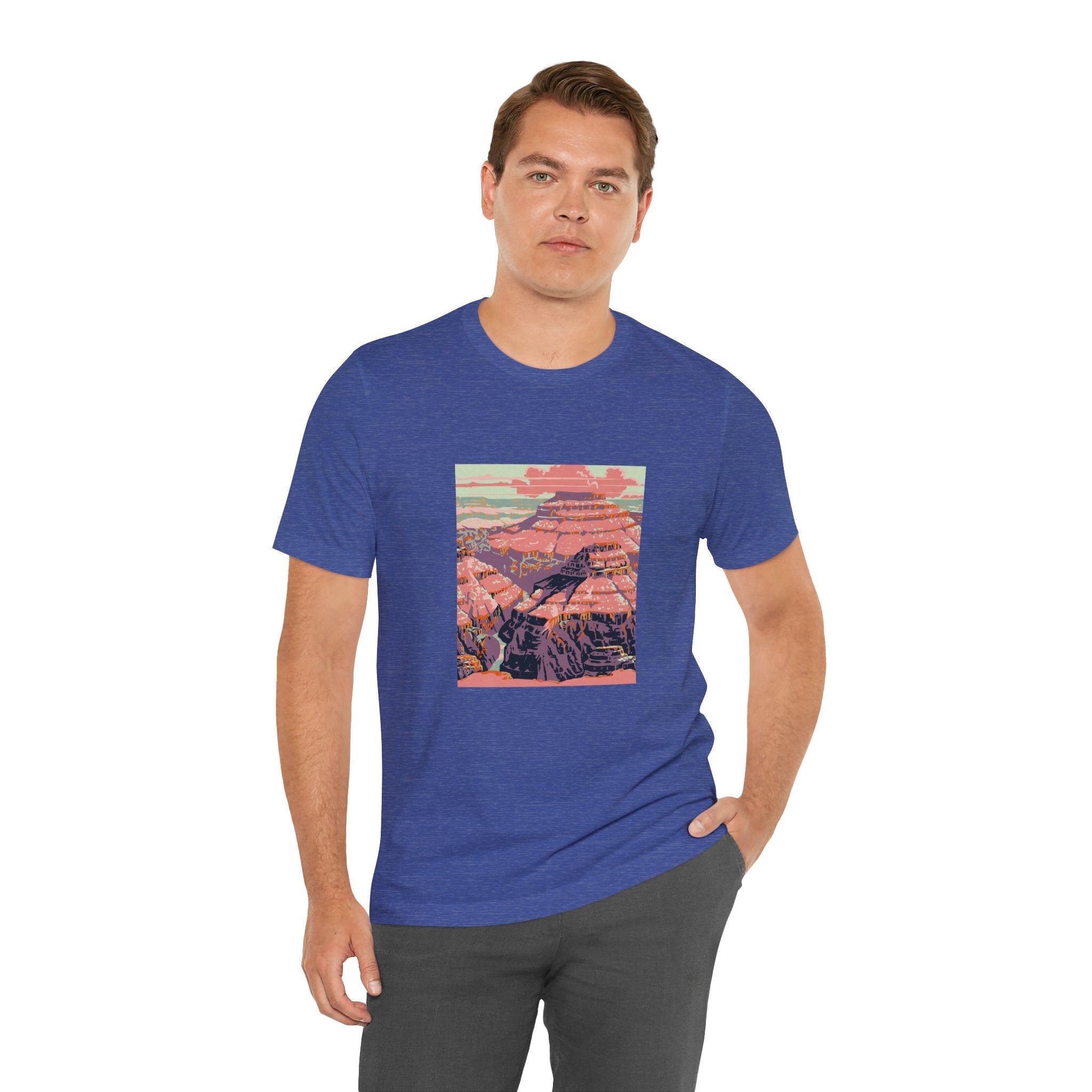 POP Culture Classics Grand Canyon Unisex Jersey Short Sleeve T-Shirt - POPvault
