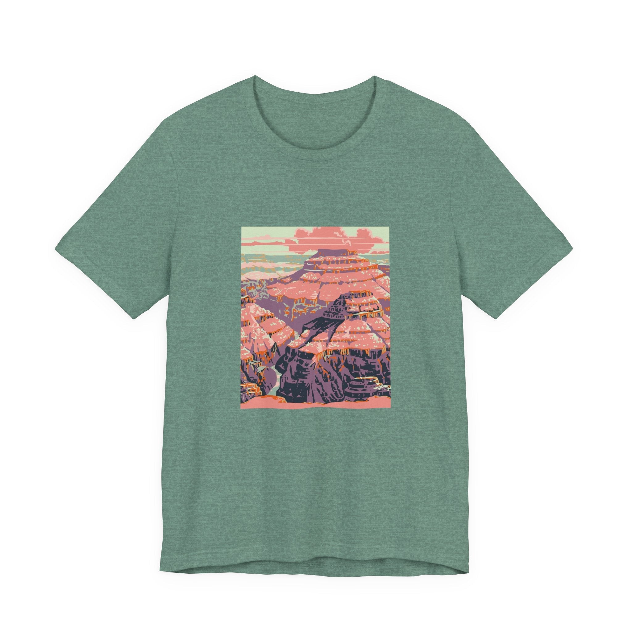 POP Culture Classics Grand Canyon Unisex Jersey Short Sleeve T-Shirt - POPvault