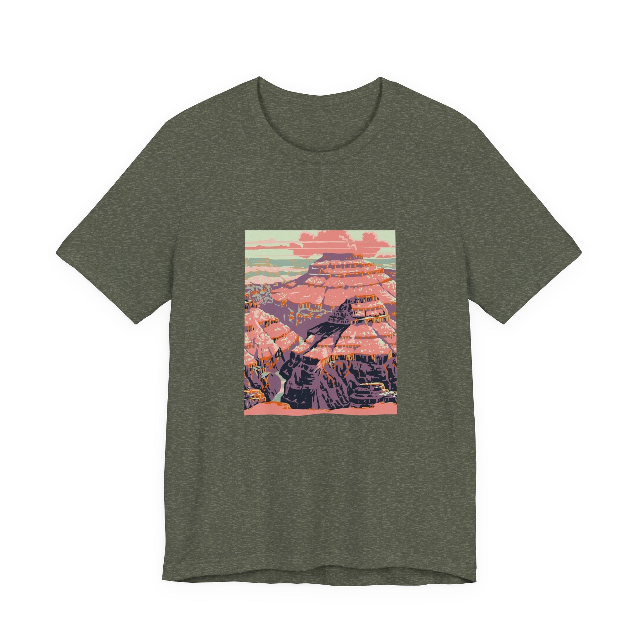 POP Culture Classics Grand Canyon Unisex Jersey Short Sleeve T-Shirt - POPvault