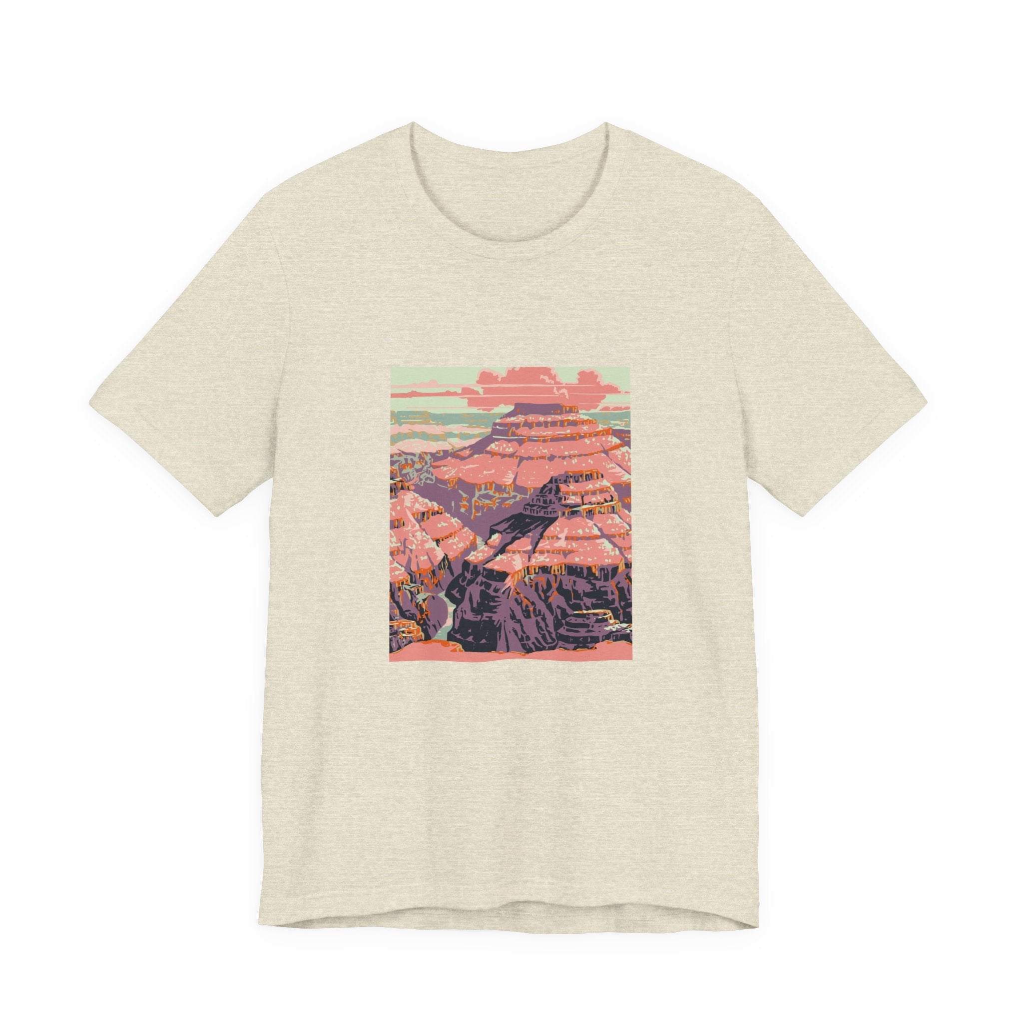 POP Culture Classics Grand Canyon Unisex Jersey Short Sleeve T-Shirt - POPvault