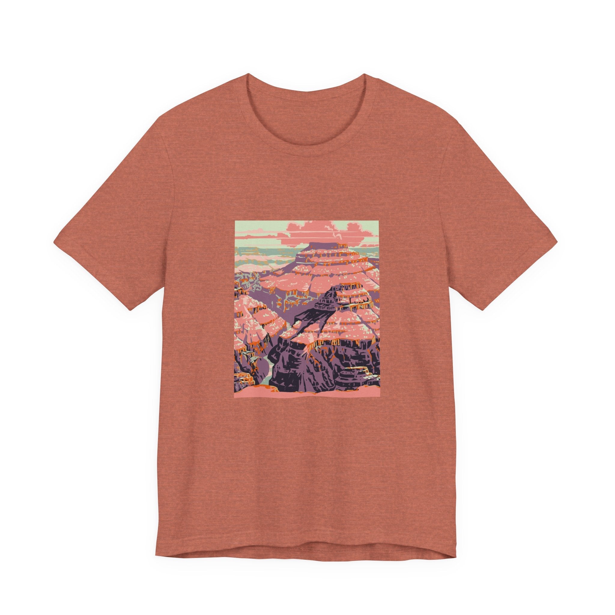 POP Culture Classics Grand Canyon Unisex Jersey Short Sleeve T-Shirt - POPvault