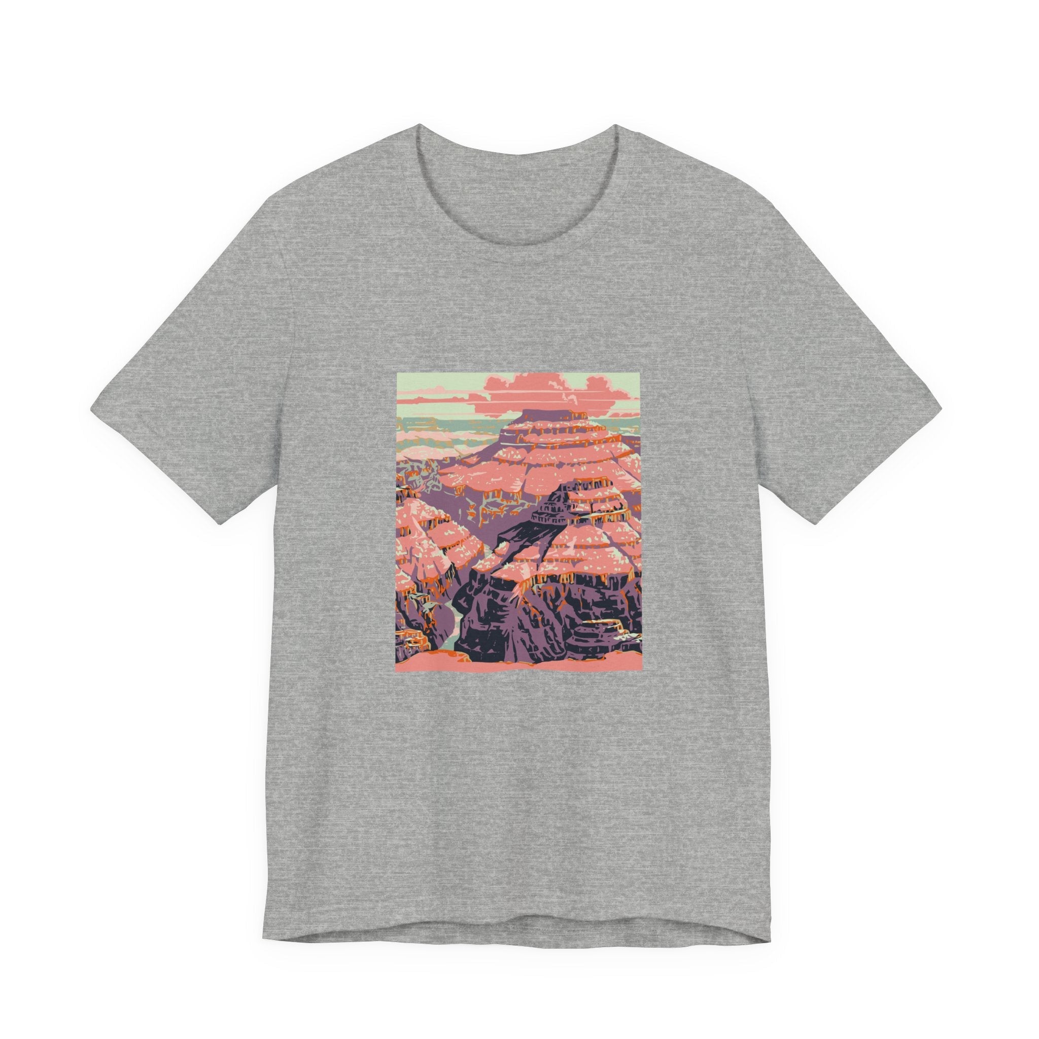 POP Culture Classics Grand Canyon Unisex Jersey Short Sleeve T-Shirt - POPvault