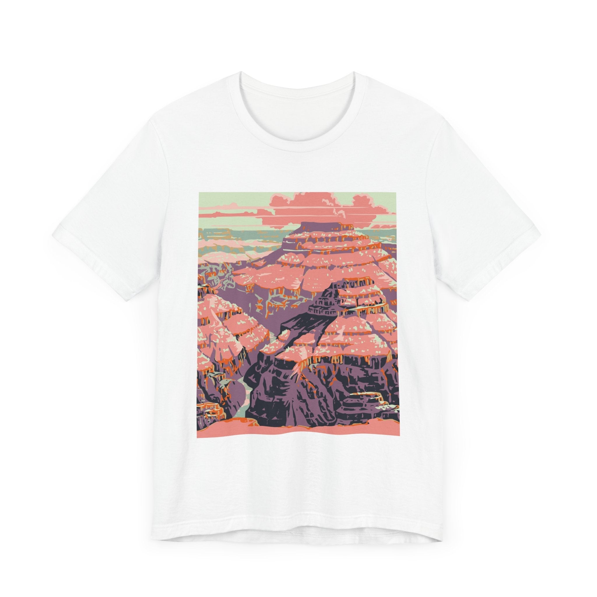 POP Culture Classics Grand Canyon Unisex Jersey Short Sleeve T-Shirt - POPvault