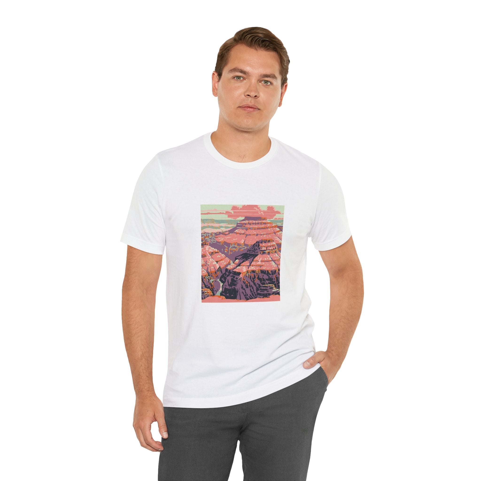 POP Culture Classics Grand Canyon Unisex Jersey Short Sleeve T-Shirt - POPvault