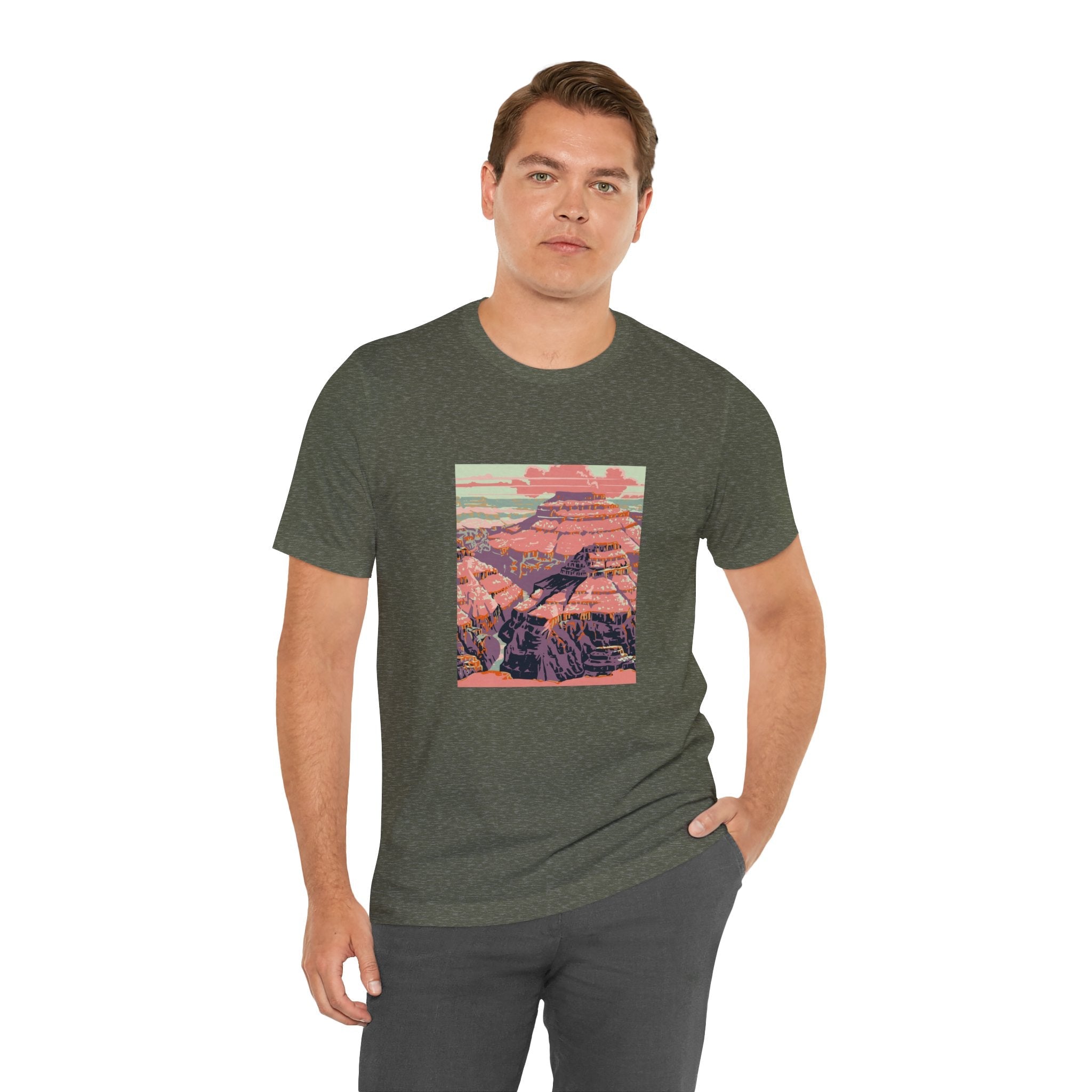 POP Culture Classics Grand Canyon Unisex Jersey Short Sleeve T-Shirt - POPvault