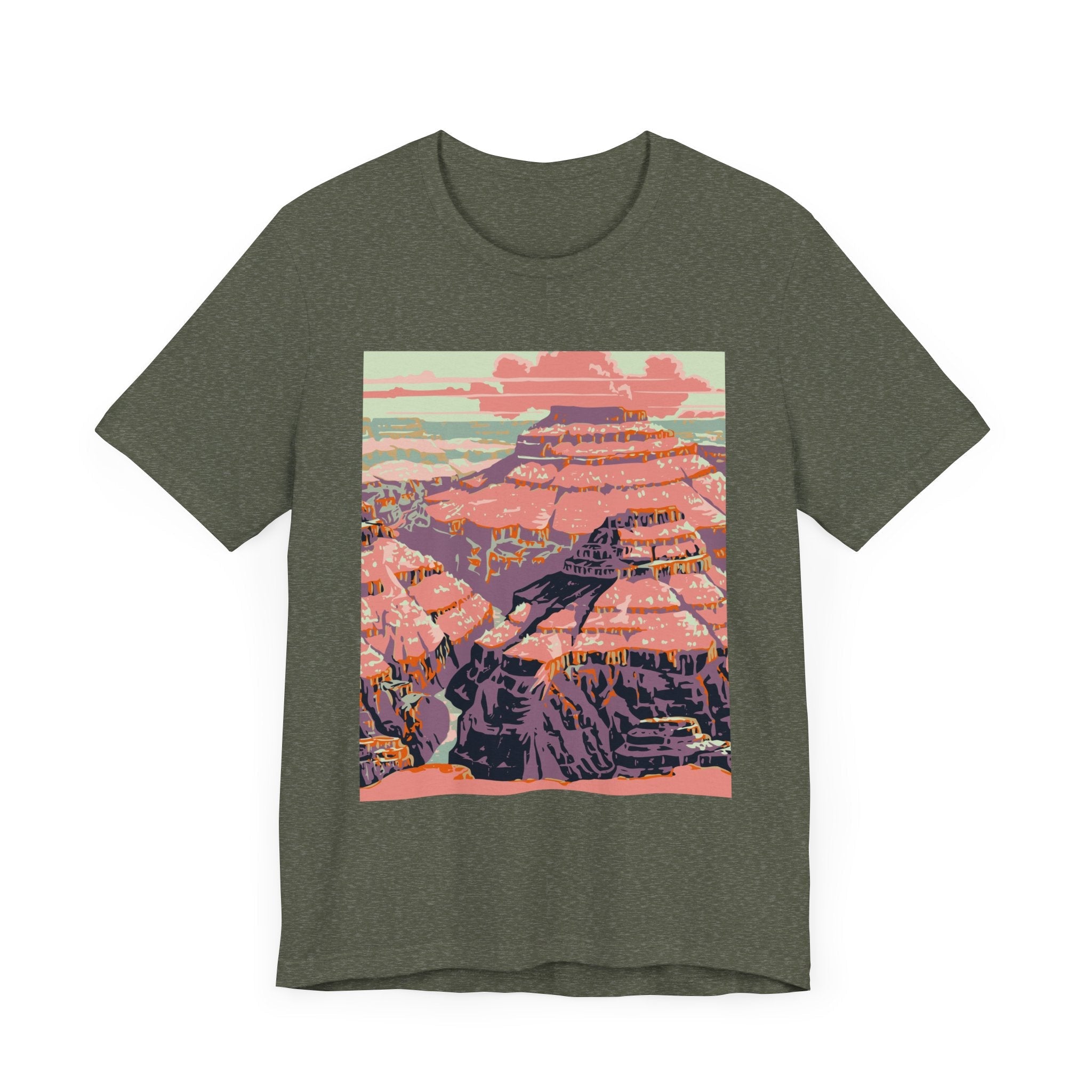 POP Culture Classics Grand Canyon Unisex Jersey Short Sleeve T-Shirt - POPvault