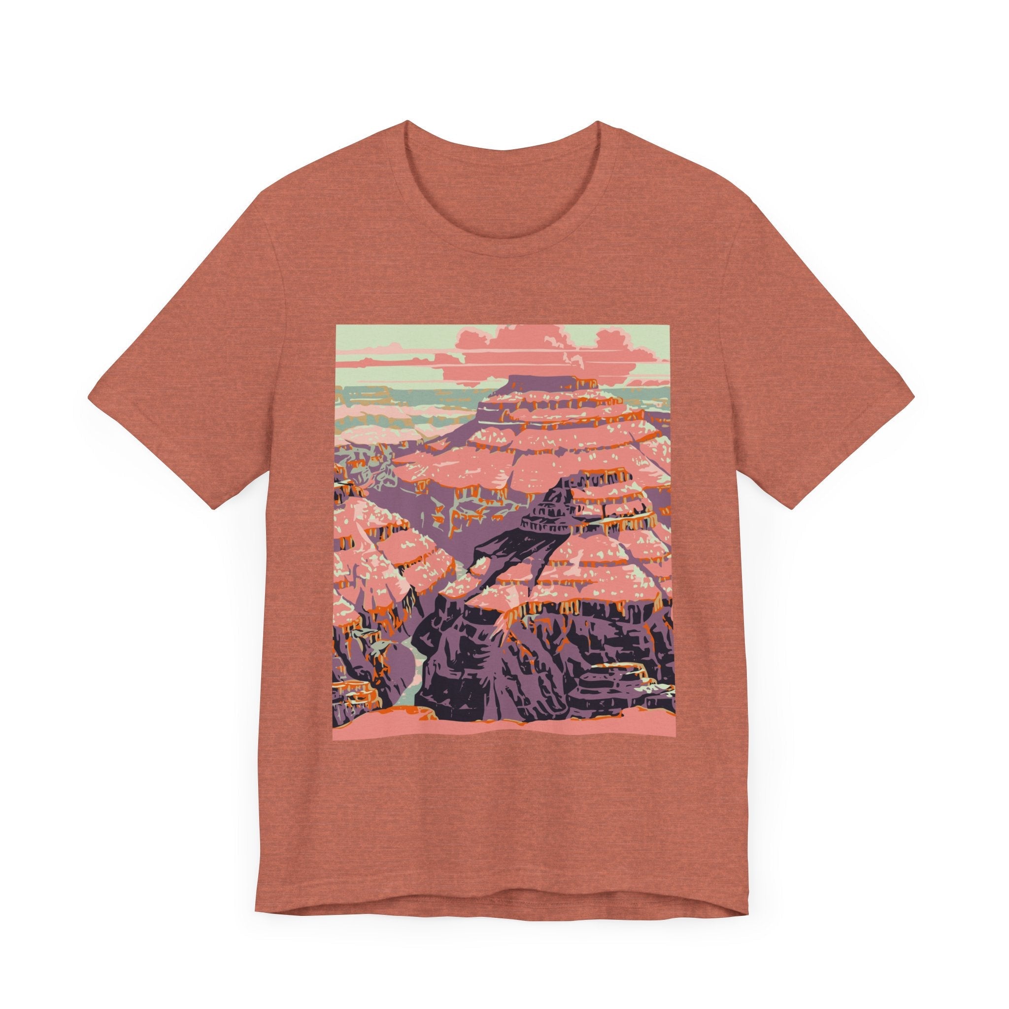 POP Culture Classics Grand Canyon Unisex Jersey Short Sleeve T-Shirt - POPvault