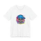 POP Culture Classics Grunge Skull Unisex Jersey Short Sleeve T-Shirt - POPvault
