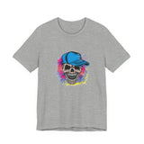 POP Culture Classics Grunge Skull Unisex Jersey Short Sleeve T-Shirt - POPvault