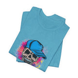 POP Culture Classics Grunge Skull Unisex Jersey Short Sleeve T-Shirt - POPvault