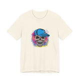 POP Culture Classics Grunge Skull Unisex Jersey Short Sleeve T-Shirt - POPvault