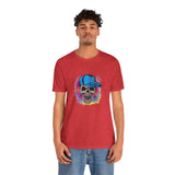 POP Culture Classics Grunge Skull Unisex Jersey Short Sleeve T-Shirt - POPvault