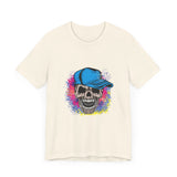 POP Culture Classics Grunge Skull Unisex Jersey Short Sleeve T-Shirt - POPvault