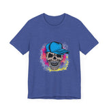 POP Culture Classics Grunge Skull Unisex Jersey Short Sleeve T-Shirt - POPvault