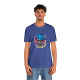 POP Culture Classics Grunge Skull Unisex Jersey Short Sleeve T-Shirt - POPvault