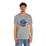 POP Culture Classics Grunge Skull Unisex Jersey Short Sleeve T-Shirt - POPvault