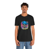 POP Culture Classics Grunge Skull Unisex Jersey Short Sleeve T-Shirt - POPvault