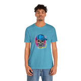 POP Culture Classics Grunge Skull Unisex Jersey Short Sleeve T-Shirt - POPvault