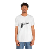 POP Culture Classics Handgun Unisex Jersey Short Sleeve T-Shirt - POPvault