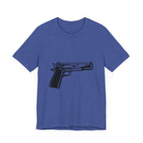 POP Culture Classics Handgun Unisex Jersey Short Sleeve T-Shirt - POPvault